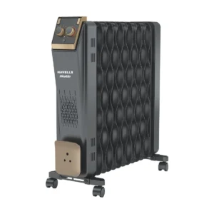 Hestio 13 Wave Fins Oil Filled Room Heater 2900 W Black Havells