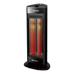 Walthero Carbon Room Heater 1000 W Black Havells