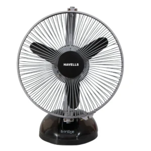 Birdie Personal Fan 230 mm (9) Black Grey Havells
