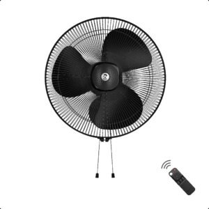 Renesa Wall Fan 400mm(16) black Atomberg