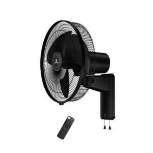 SilenceAire Hi-Speed Wall fan 400(16) Black Atomberg