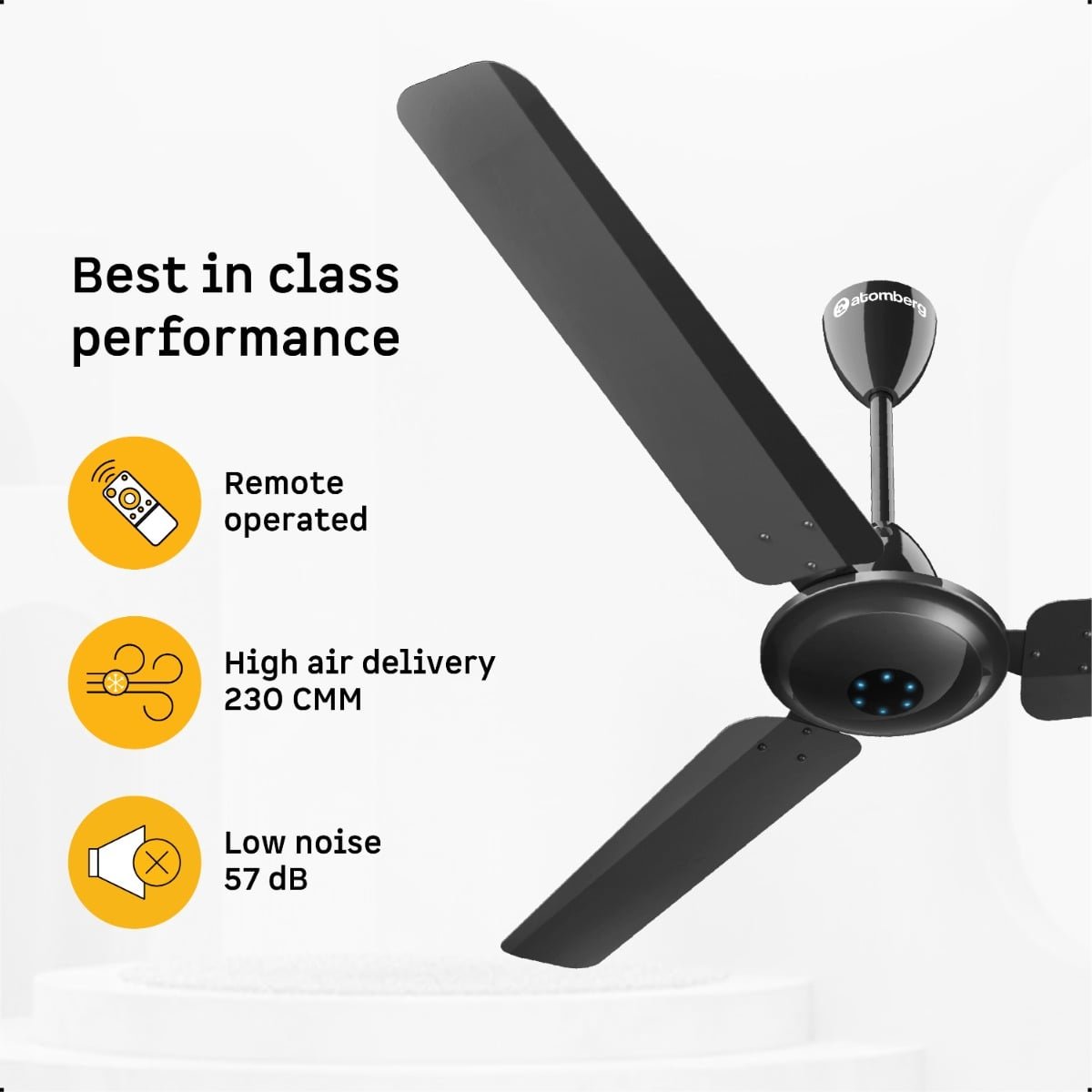Ikano Ceiling Fan 1200(48) Atomberg - Image 2