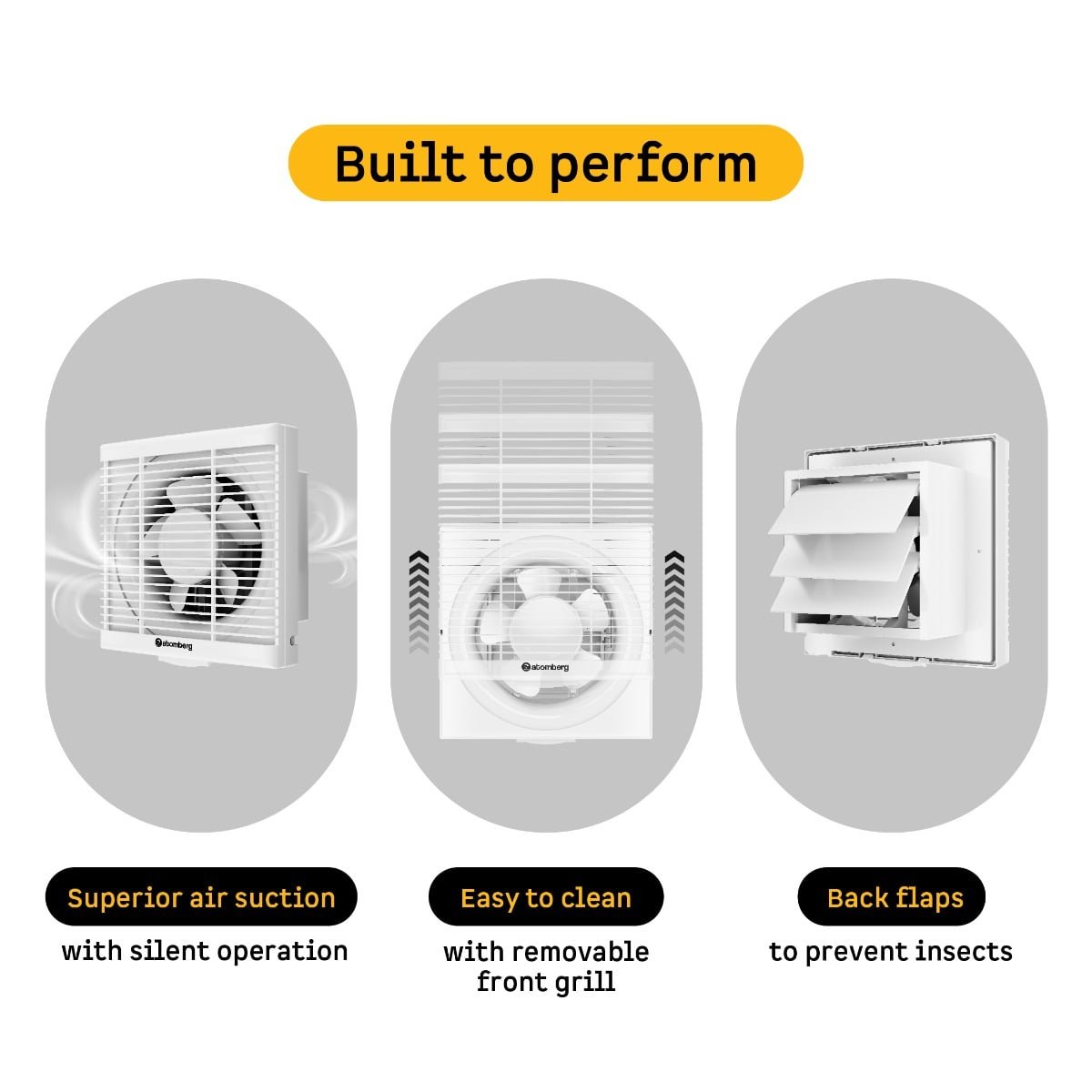 Efficio Exhaust Fan 200(8) White Atomberg - Image 4