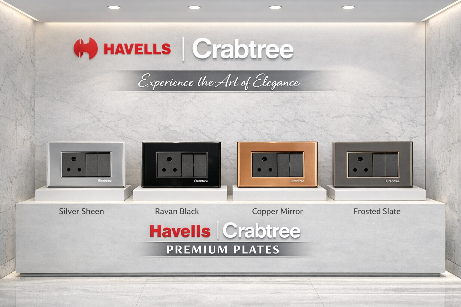 Havells Glass platess
