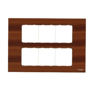 12M Plate Acrylic Walnut Wood Magnus Havells