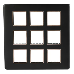 18M Plate Black Rose Gold Bezel Adiva Havells
