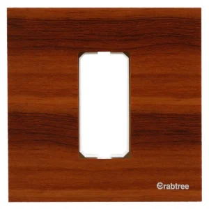 1M Plate Acrylic Walnut Wood Magnus Havells