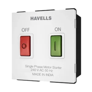 25A AC Starter Adiva White Havells