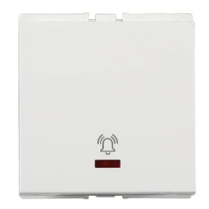 6A Megha 2M Bell Push White Signia Havells