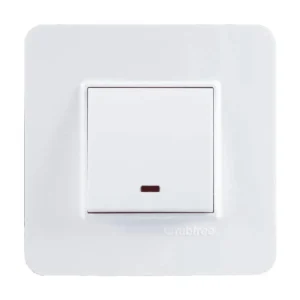 2M Plate White Signia Havells