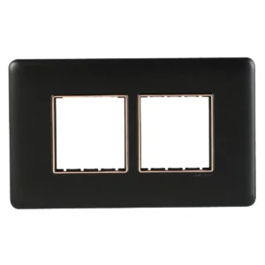 4M Plate Black Rose Gold Bezel Adiva Havells