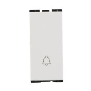 6a Bell Push Adiva White Havells