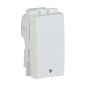6A Bell Push White Signia Havells