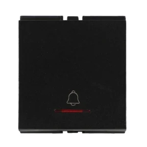 2M Bell Push Adiva Black Havells