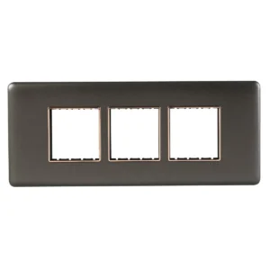 6M Plate Grey Rose Gold Bezel Adiva Havells