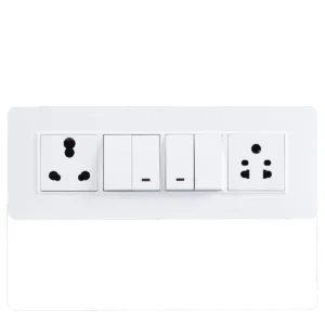 8M (H)Plate White Signia Havells