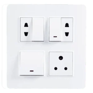8M ( S ) Plate White Signia Havells