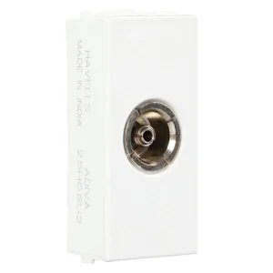 TV Socket Adiva White Havells