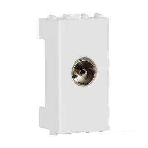 TV Socket White Signia Havells