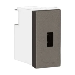 USB Charging Socket Grey Signia Havells