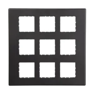 18M Plate Black Fabio Havells