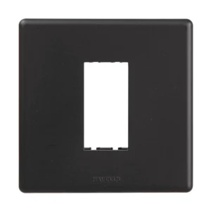 1M Plate Black Fabio Havells