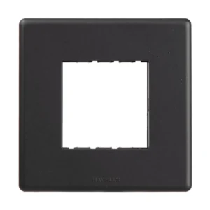 2M Plate Black Fabio Havells