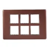 12M PLATE ADIVA RUSTIC BRONZE ROSEGOLD BEZEL 1
