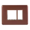 3M PLATE ADIVA RUSTIC BRONZE ROSEGOLD BEZEL 1