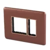 3M PLATE ADIVA RUSTIC BRONZE ROSEGOLD BEZEL 2