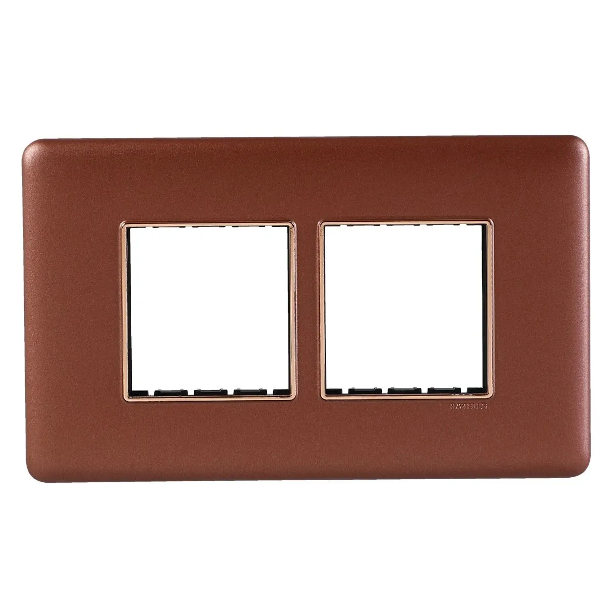4M PLATE ADIVA RUSTIC BRONZE ROSEGOLD BEZEL 1