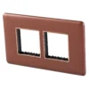 4M PLATE ADIVA RUSTIC BRONZE ROSEGOLD BEZEL 2