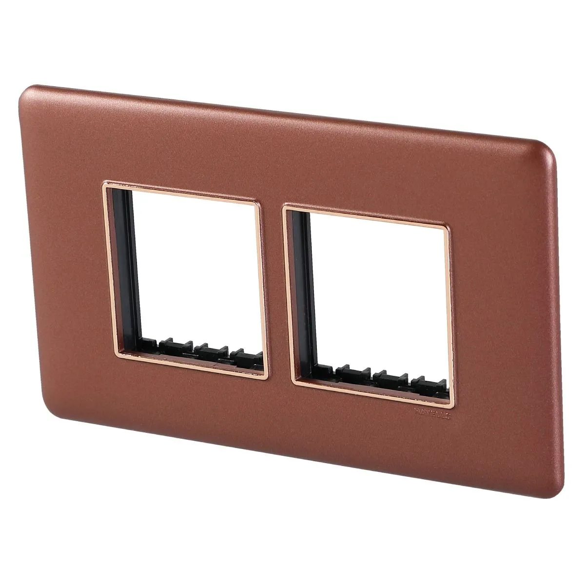 4M PLATE ADIVA RUSTIC BRONZE ROSEGOLD BEZEL 2