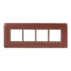8M H PLATE ADIVA RUSTIC BRONZE ROSEGOLD BEZEL 1