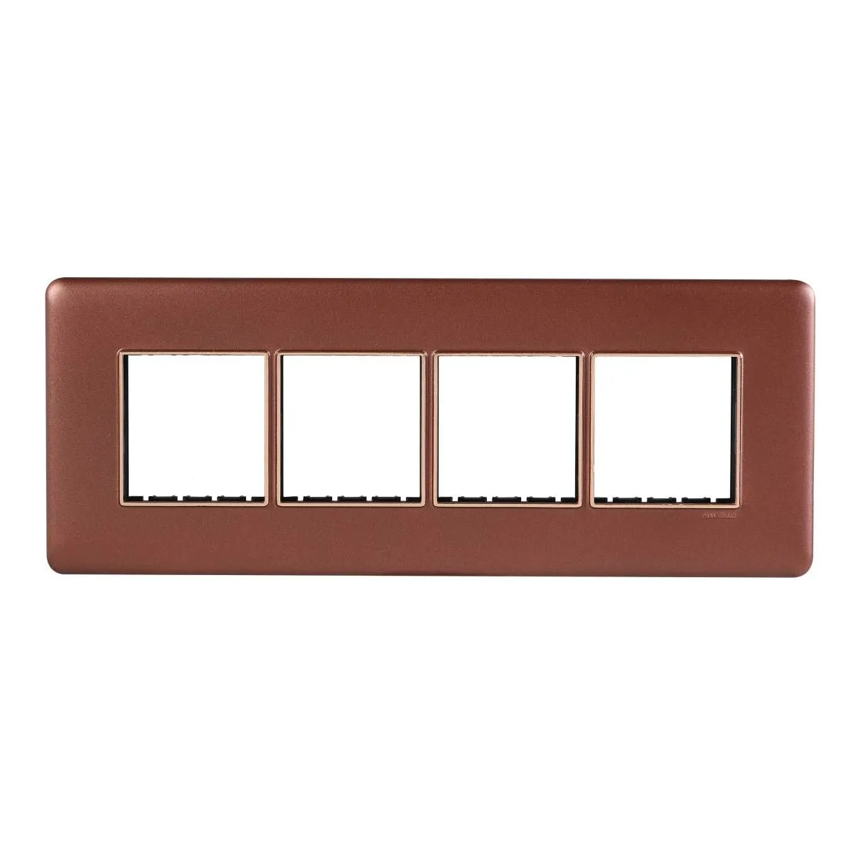 8M H PLATE ADIVA RUSTIC BRONZE ROSEGOLD BEZEL 1