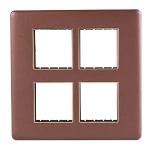 8M S Rustic Bronze Rosegold Bezel Adiva Havells